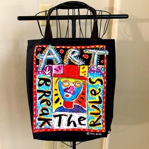 Fred Babb Canvas Bag “Art • Break The Rules”